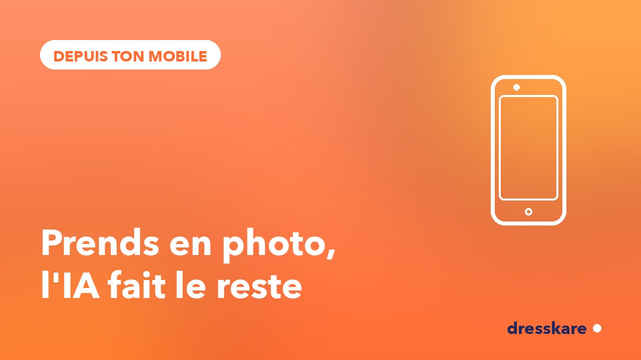 Ajouter des photos depuis ton mobile